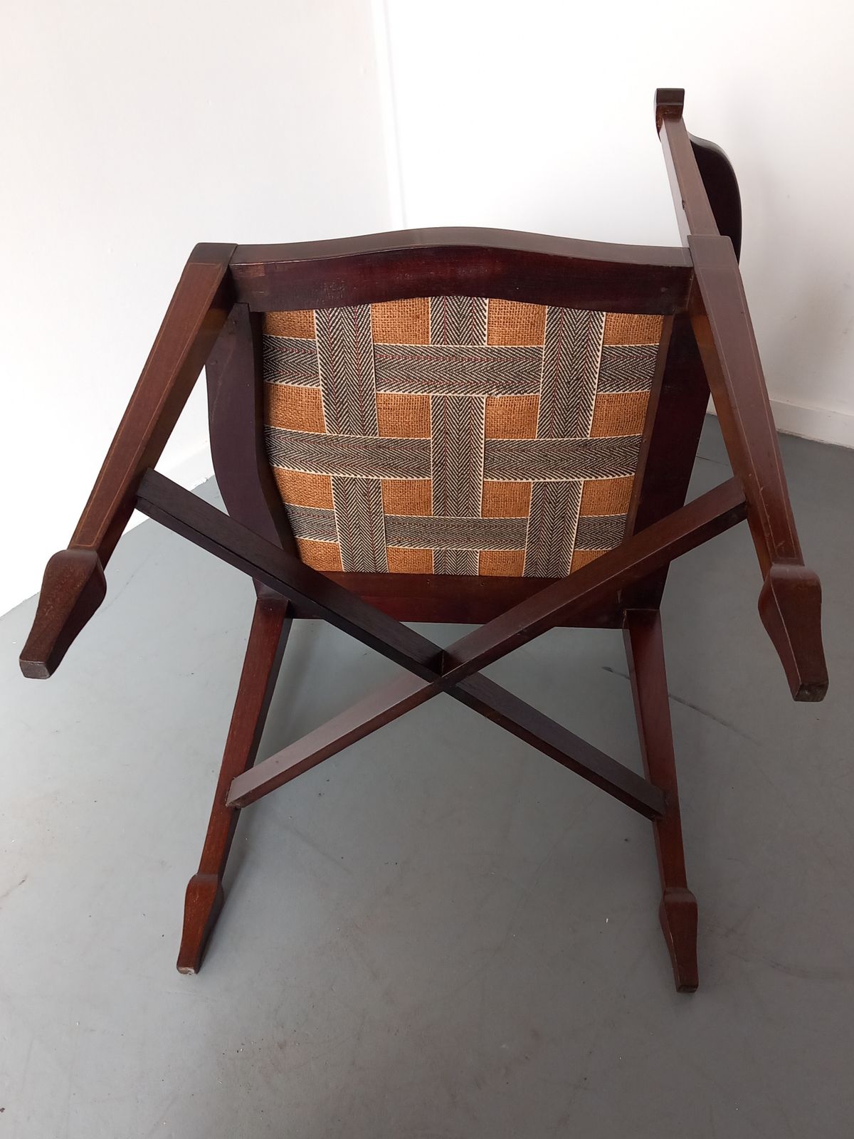 Corner Chair, 2010s, Mahogany, Mahogany photo Furniture