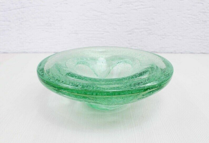 Crystal Bowl From The 70s From Daum France Glassworks