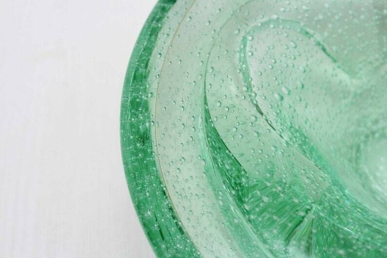 Crystal Bowl From The 70s From Daum France Glassworks photo vintage