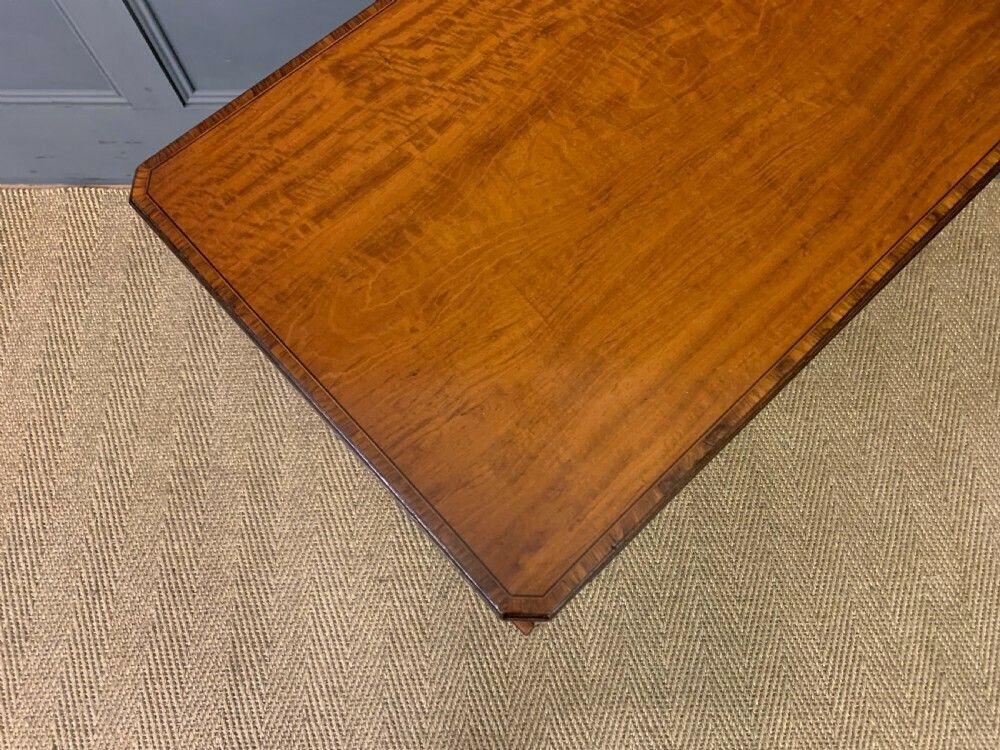 Inlaid Satinwood Nest Of 4 Tables photo buy