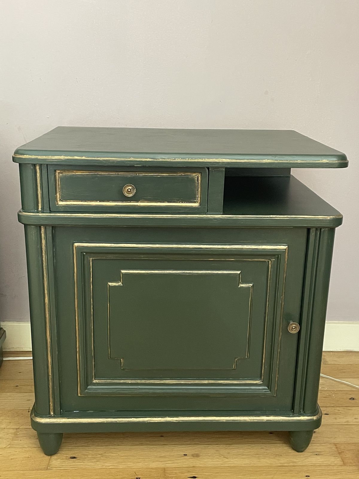 Pair Of Art Deco Nightstands, 1930s photo furniture