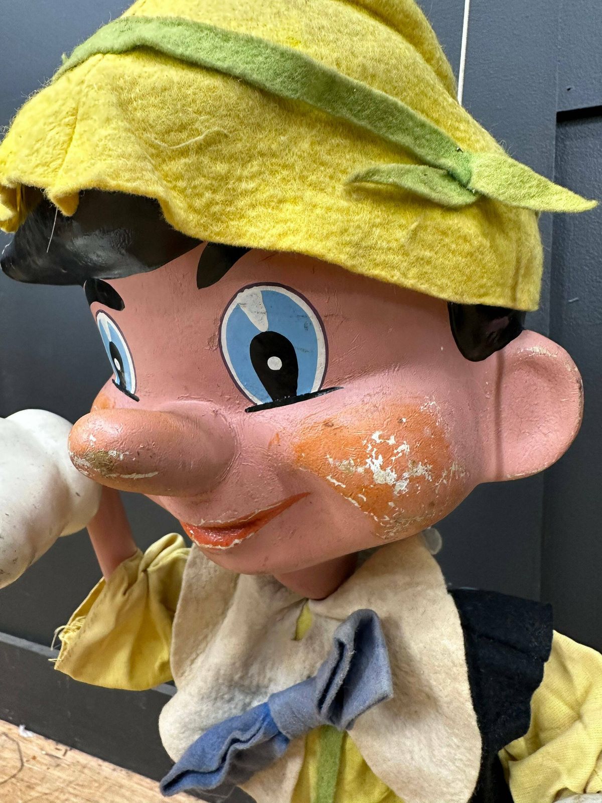 Vintage Pelham Marionette Puppet / Pinocchio Puppet/ Collectible Rare photo 495.0
