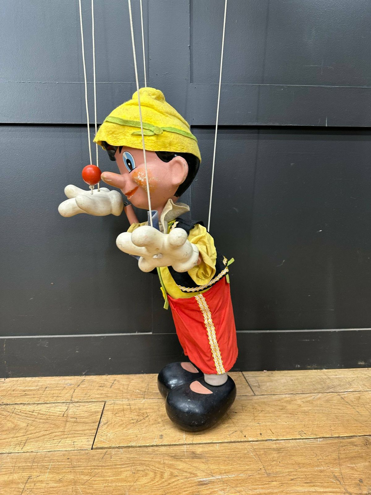 Vintage Pelham Marionette Puppet / Pinocchio Puppet/ Collectible Rare photo buy