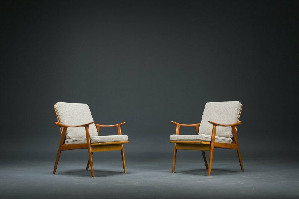 Model 563 Chairs By Fredrik Kayser For Vatne Lenestolfabrikk, Norway, 1960s, Set Of 2 photo furniture