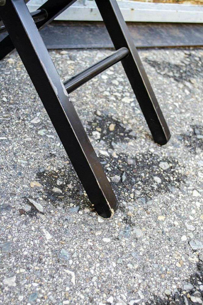 Klapstoelen Met Houten Frame, Italië, Jaren 1960, Set Van 4 photo vintage