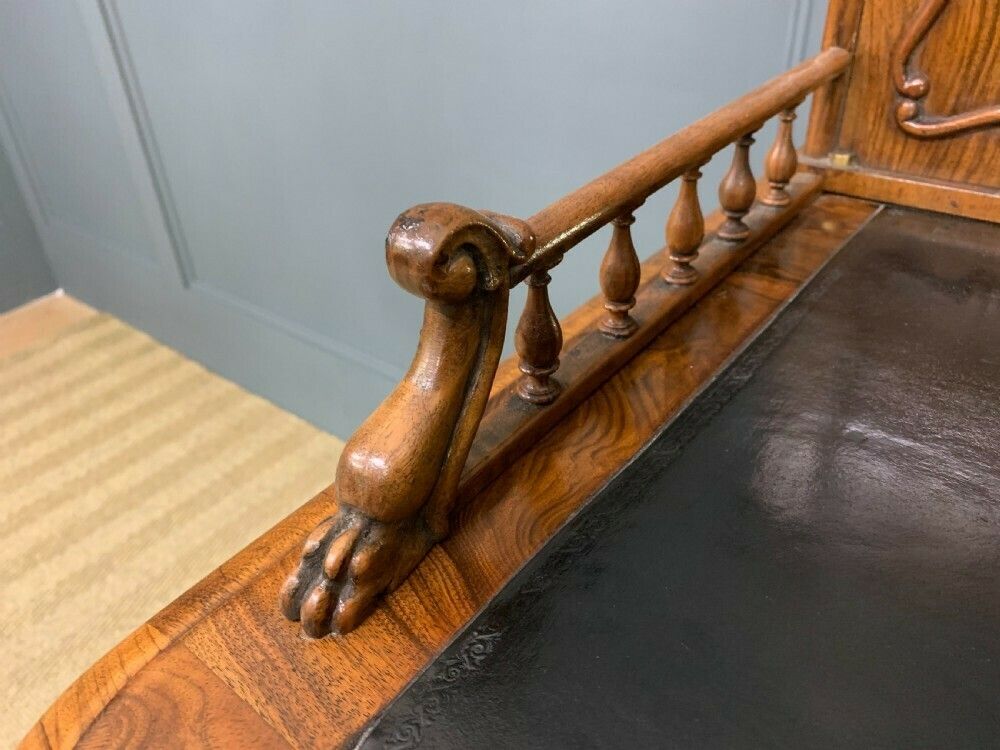 19th Century Burr Walnut Bonheur Du Jour photo vinterior