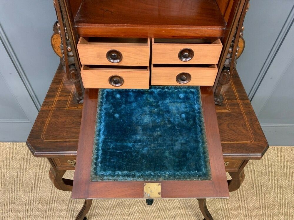 photo buy Inlaid Rosewood Bonheur Du Jour