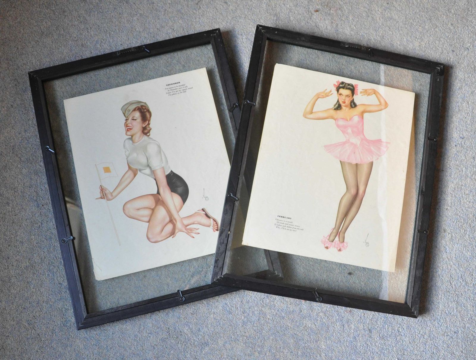 Ww2 Calendar Girl Varga Esquire November/December photo 105.0