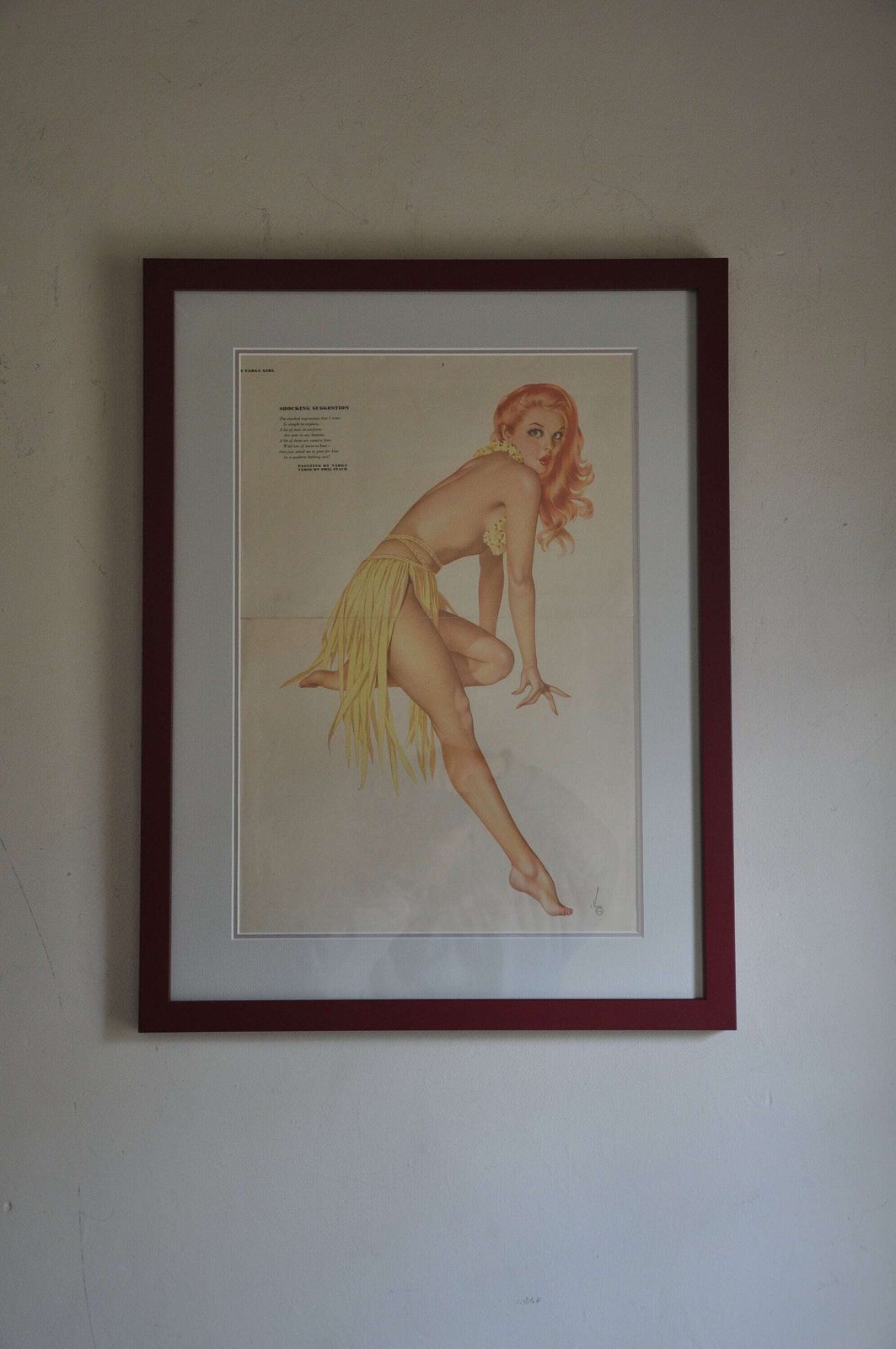 Ww2 Pin Up Girl Varga Esquire, 1940s