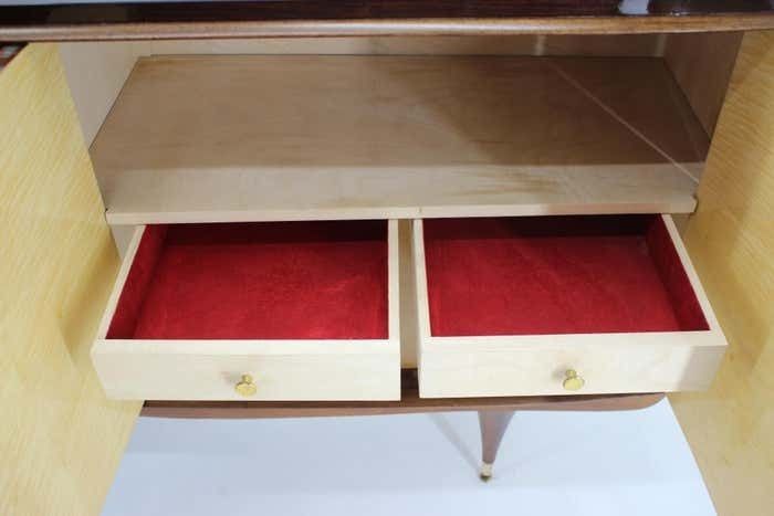 1960s Wooden Sideboard In High Gloss Finish Italy photo for sale
