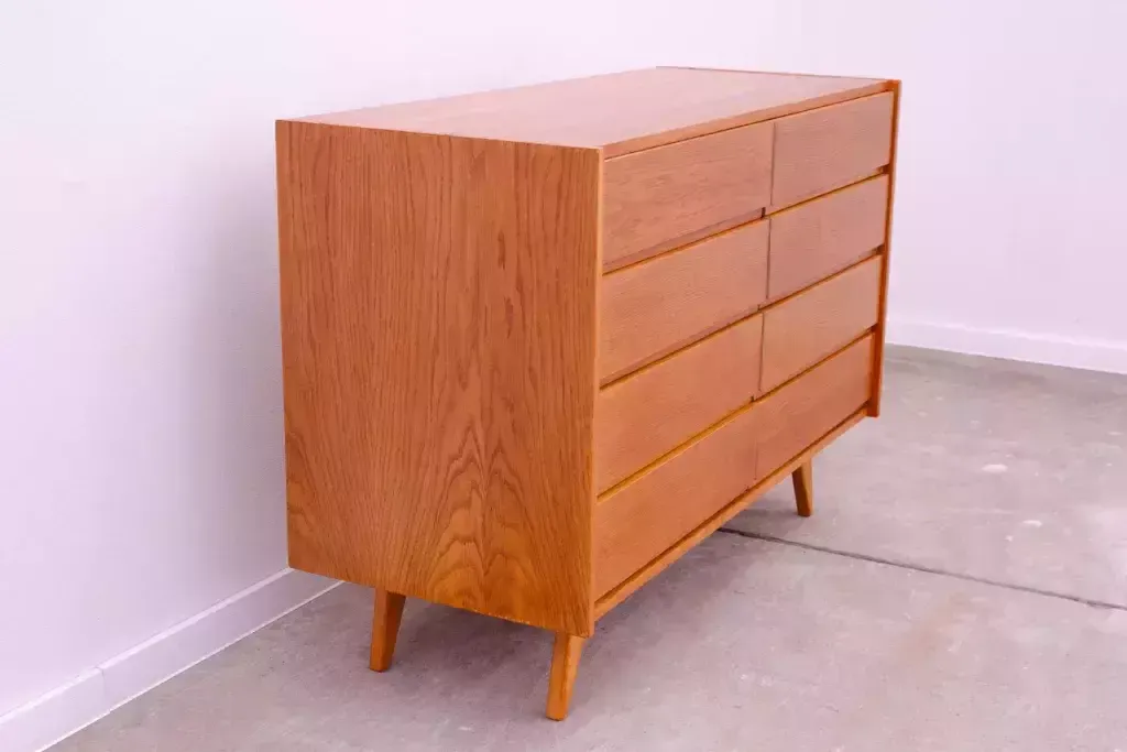 Mid Century Chest Of Drawers No. U 453 By Jiri Jiroutek, Czechoslovakia, 1960´S photo furniture