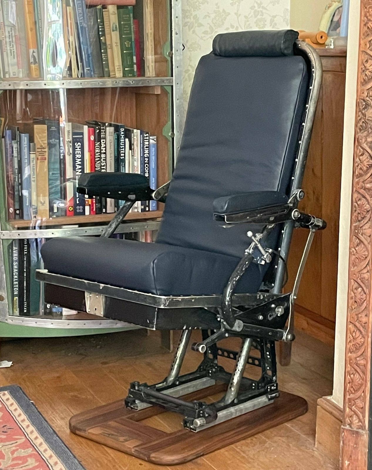 Aircraft Pilots Chair French Air Force Nord 2501 Noratlas