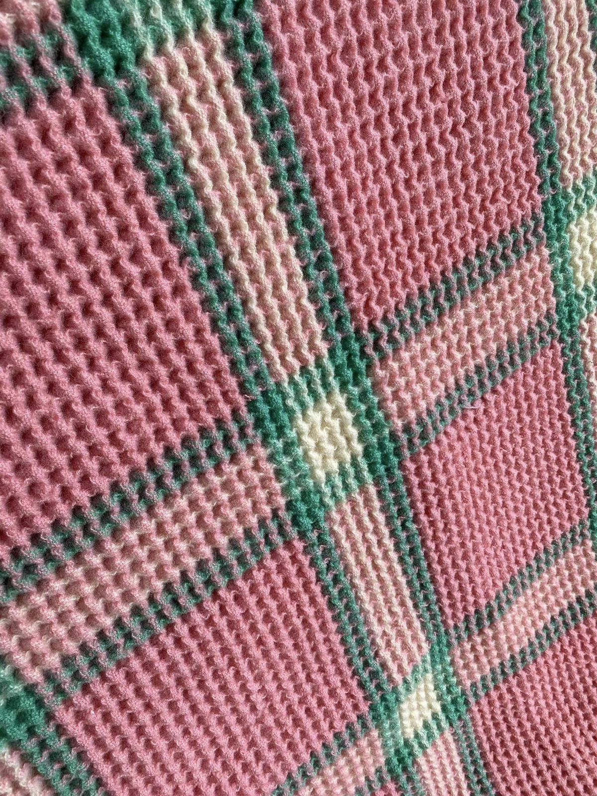 Beautiful Decorative Welsh Waffle Blanket photo for sale