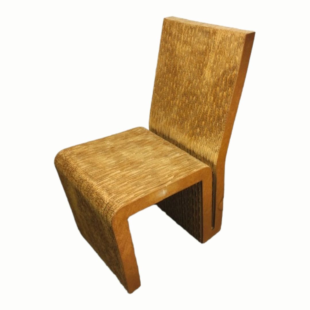 A Vintage Early 1980s Frank Gehry Iconic Chair, Designed Between 1970 1972 photo vintage