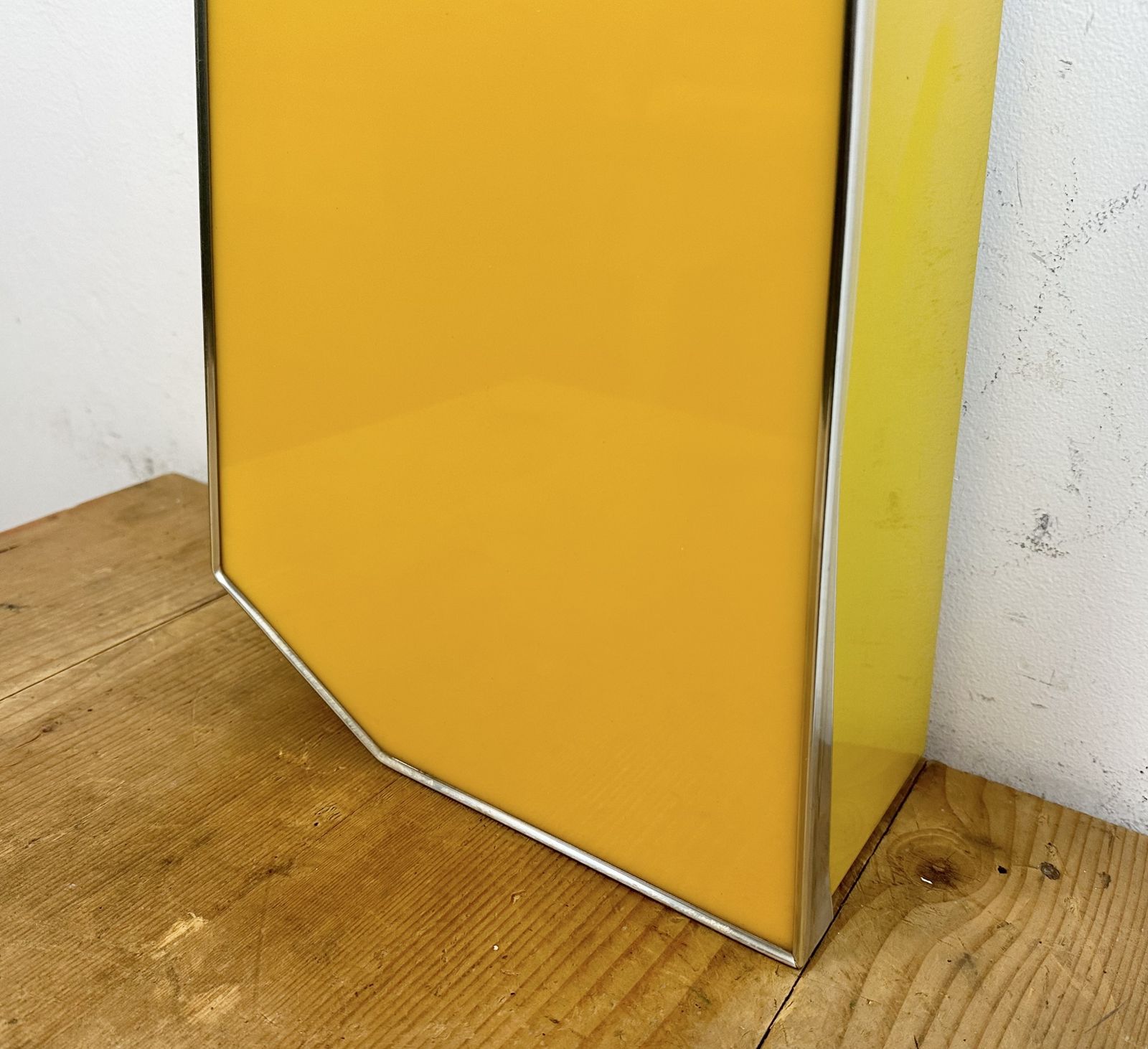photo for sale Large Vintage Yellow Illuminated Letter T , 1980s