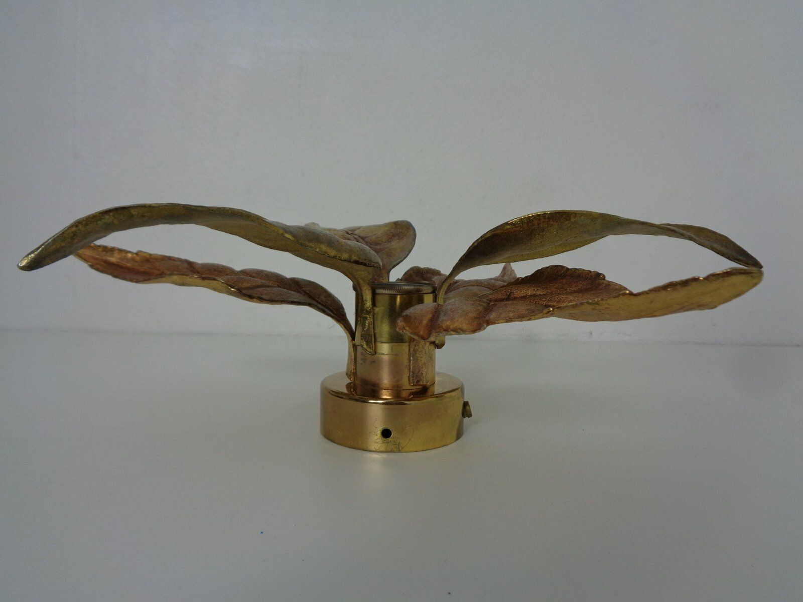 photo vintage Hollywood Regency Wall Lamp By Willy Daro For Massive, Belgium, 1970s