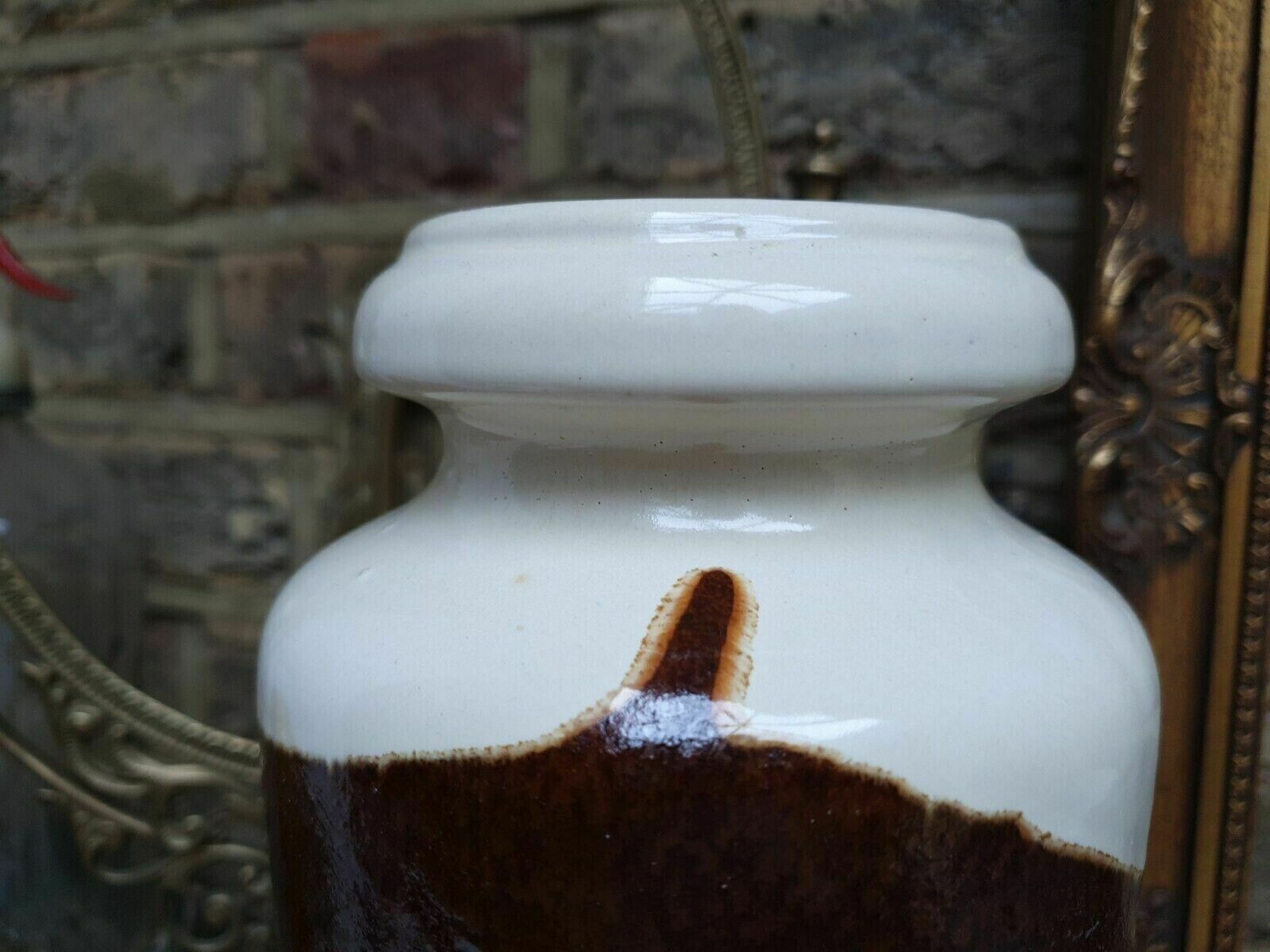 Large Mid Century West German Fat Lava Drip Glaze Floor Vase From Scheurich, 1960s photo Home Decor