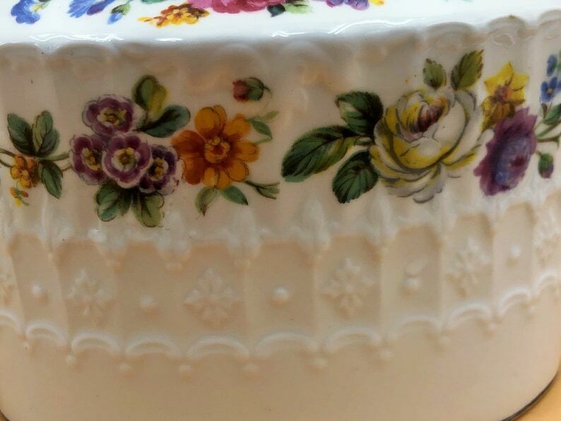 photo furniture Royal Crown Derby China Melody Design Burford Shape 1.5 Pint Capacity Tea Pot. A1000
