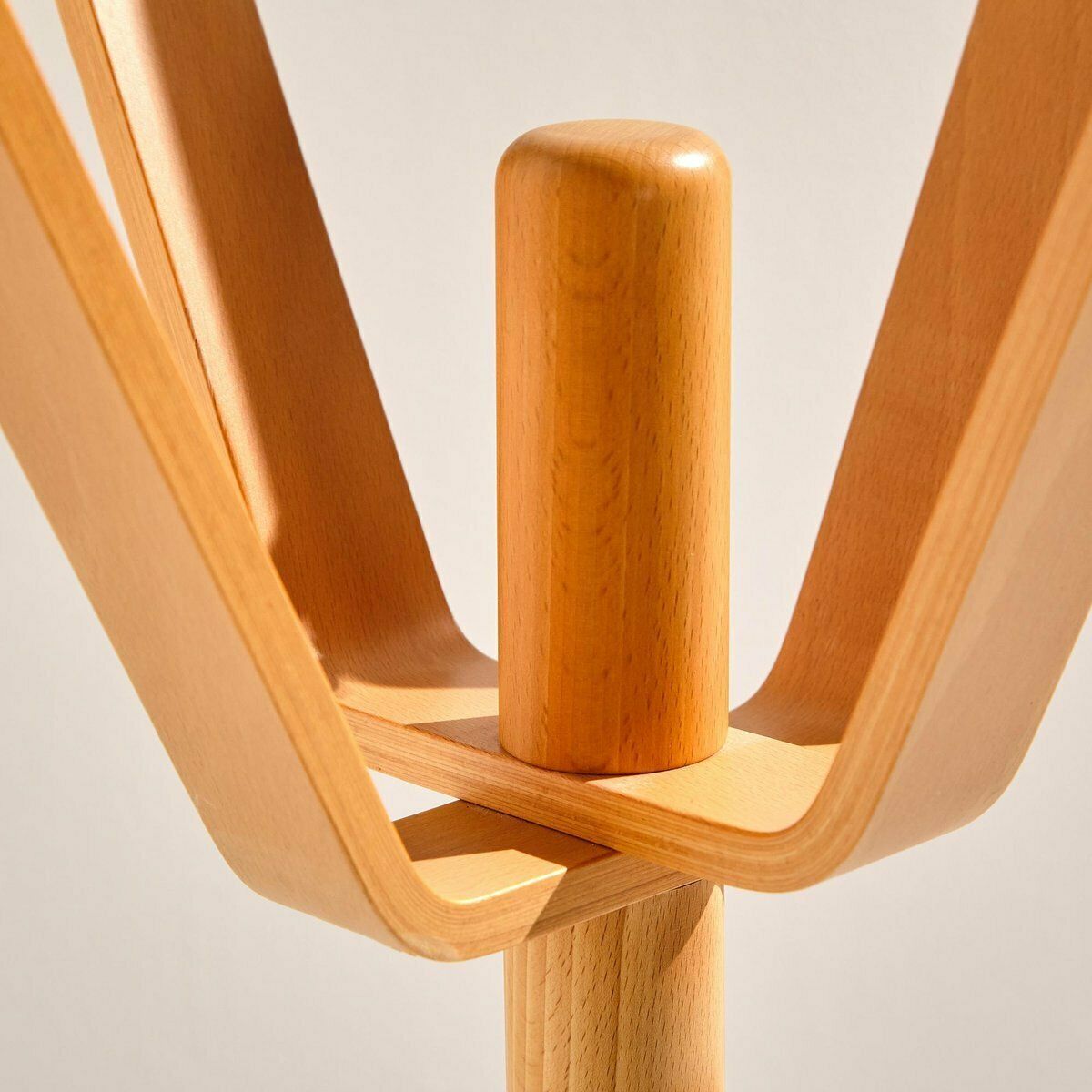 Beech Coat Stand By Søren Nissen & Ebbe Gehl For Aksel Kjersgaard, 1960s photo furniture