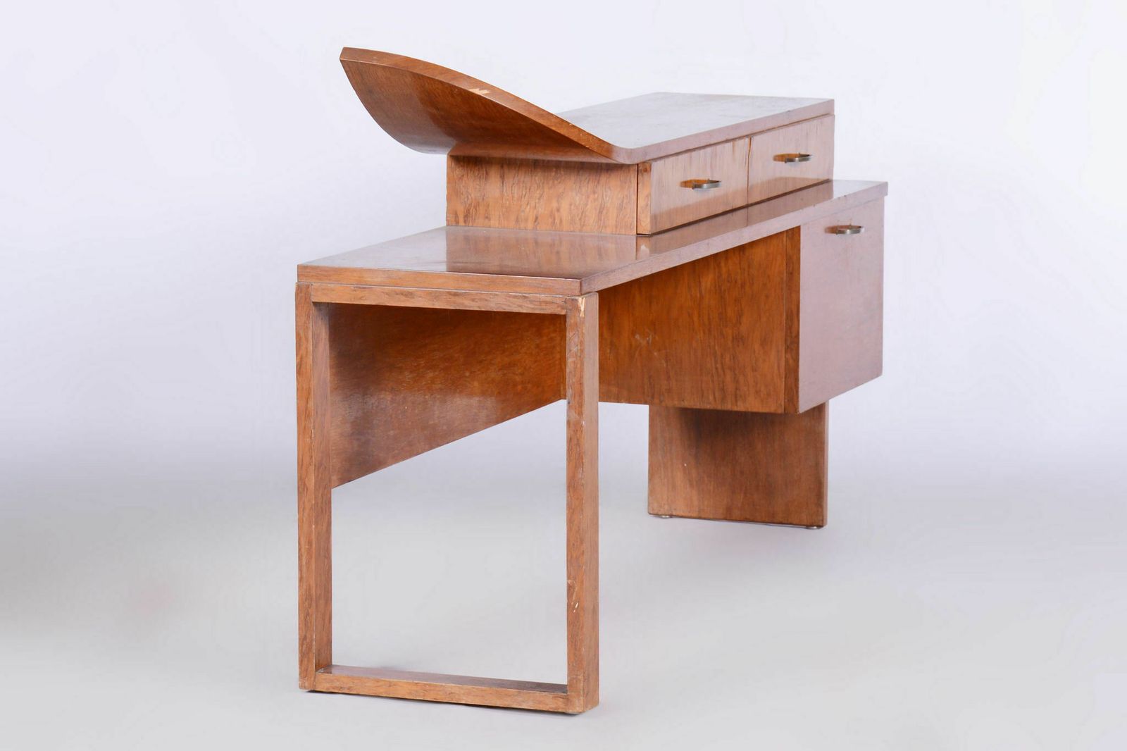 Restored Art Deco Side Cabinet, Palisander, France, Revived Polish, 1920s photo Furniture