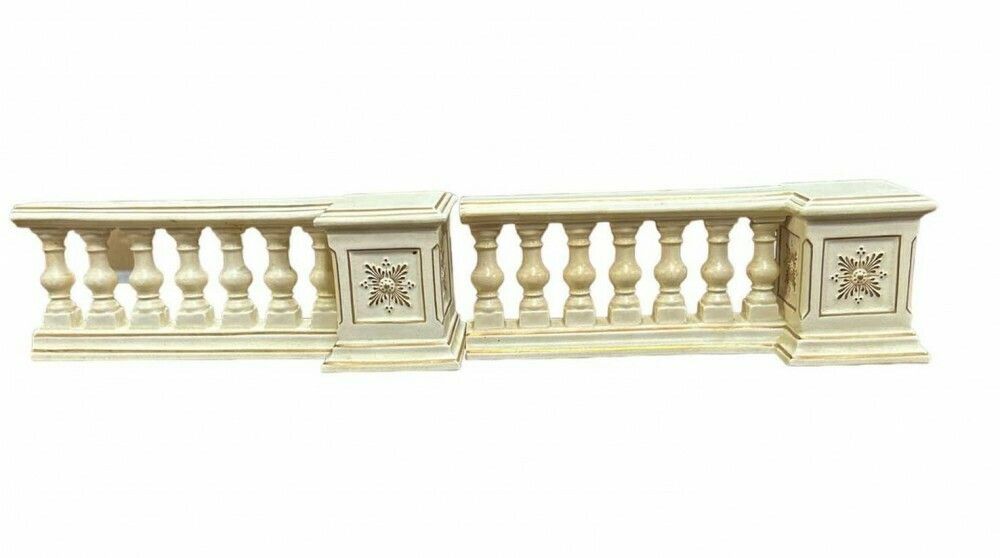 Pair Porcelain Balustrades Classical Garden By Philips London Palladian photo furniture