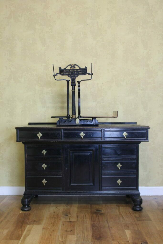Smart Victorian Butchers Shop Counter Scales With Copper Tray By Day And Millward