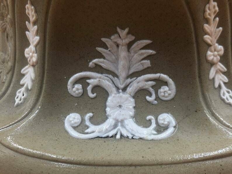 Antique Machin & Potts Of Burslem Pottery Adelaide Design Jug. C1833   37. photo 125.0