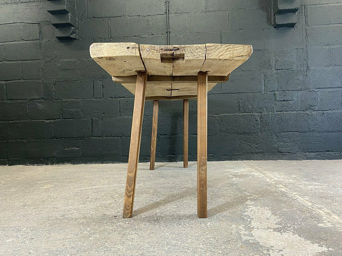 photo for sale An Early 20th Century Hardwood Butchers Table Or Pig Bench From Hungary