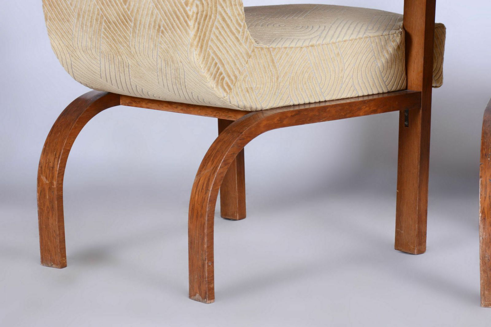 Furniture Palisander Set With Coffee Table, Art Deco, Restored, France, 1920s photo
