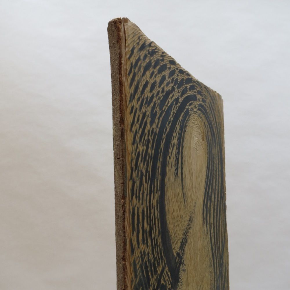 1950s  Woodcut Carved Wooden Print Block The Good Shepherd photo furniture