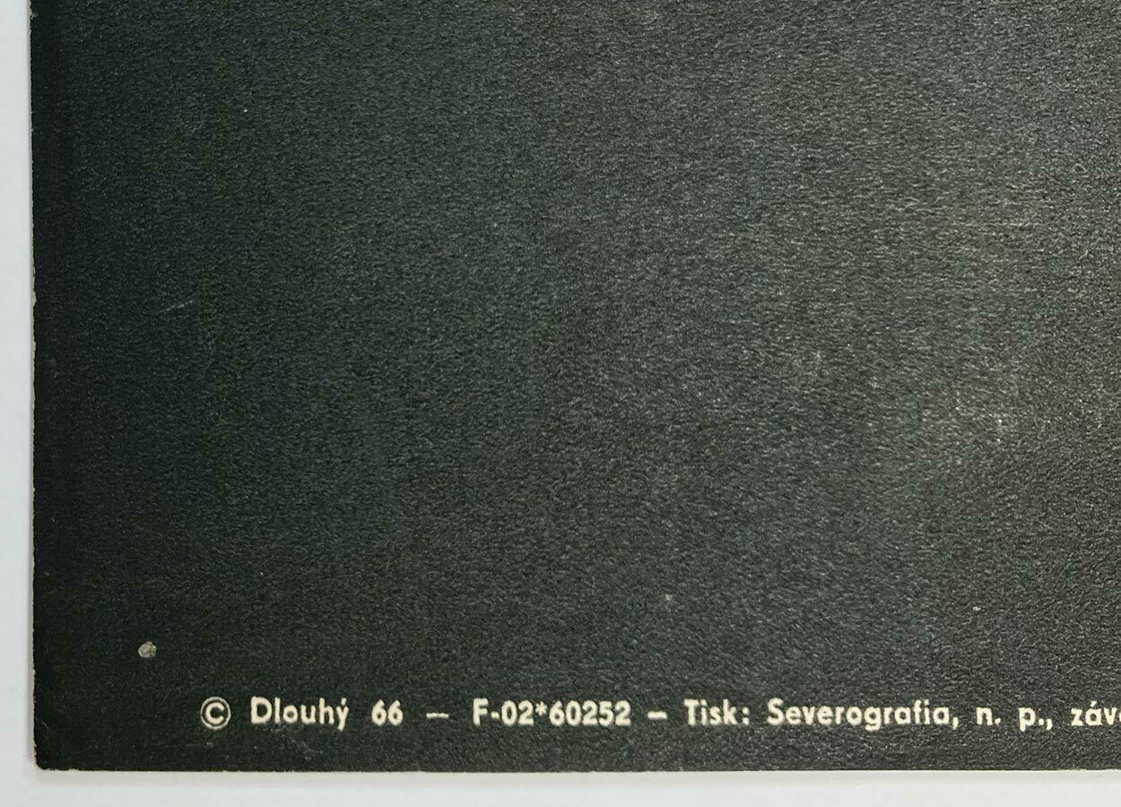 Movie Poster, Girls Are Coming Later, Bedřich Dlouhý, 1966 photo vinterior