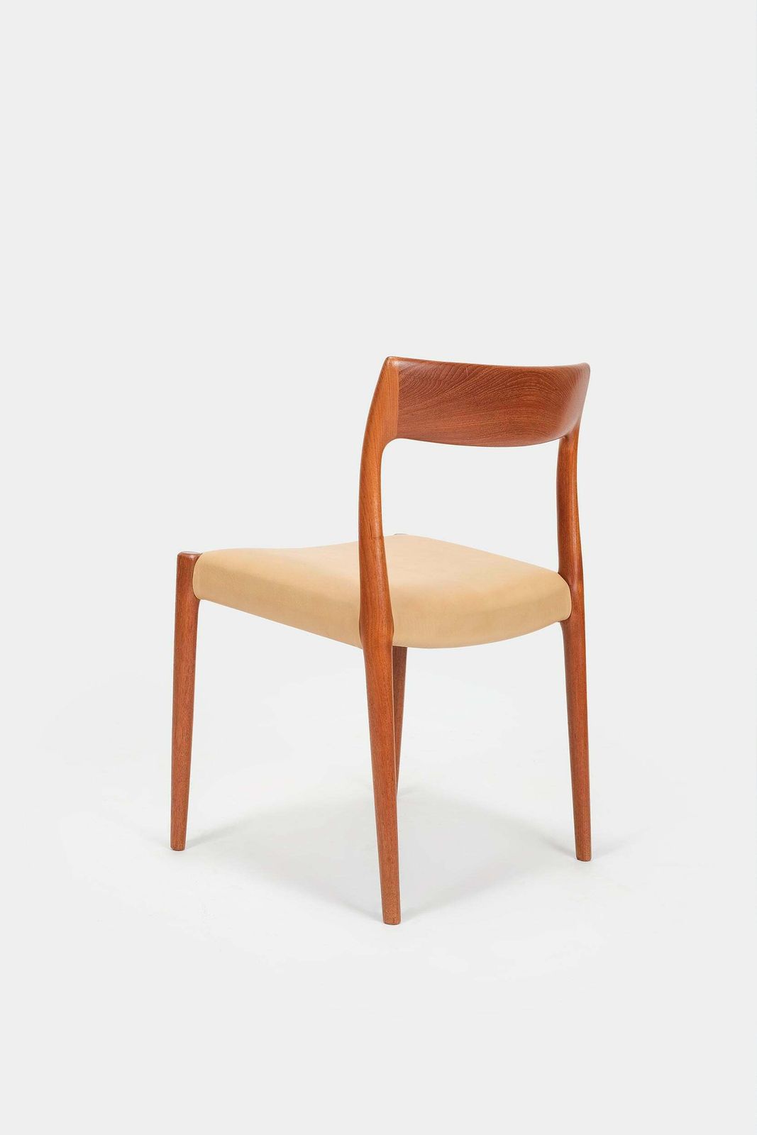 Nils Otto Moeller, 4 Chairs Model 77, Denmark, 60s photo furniture