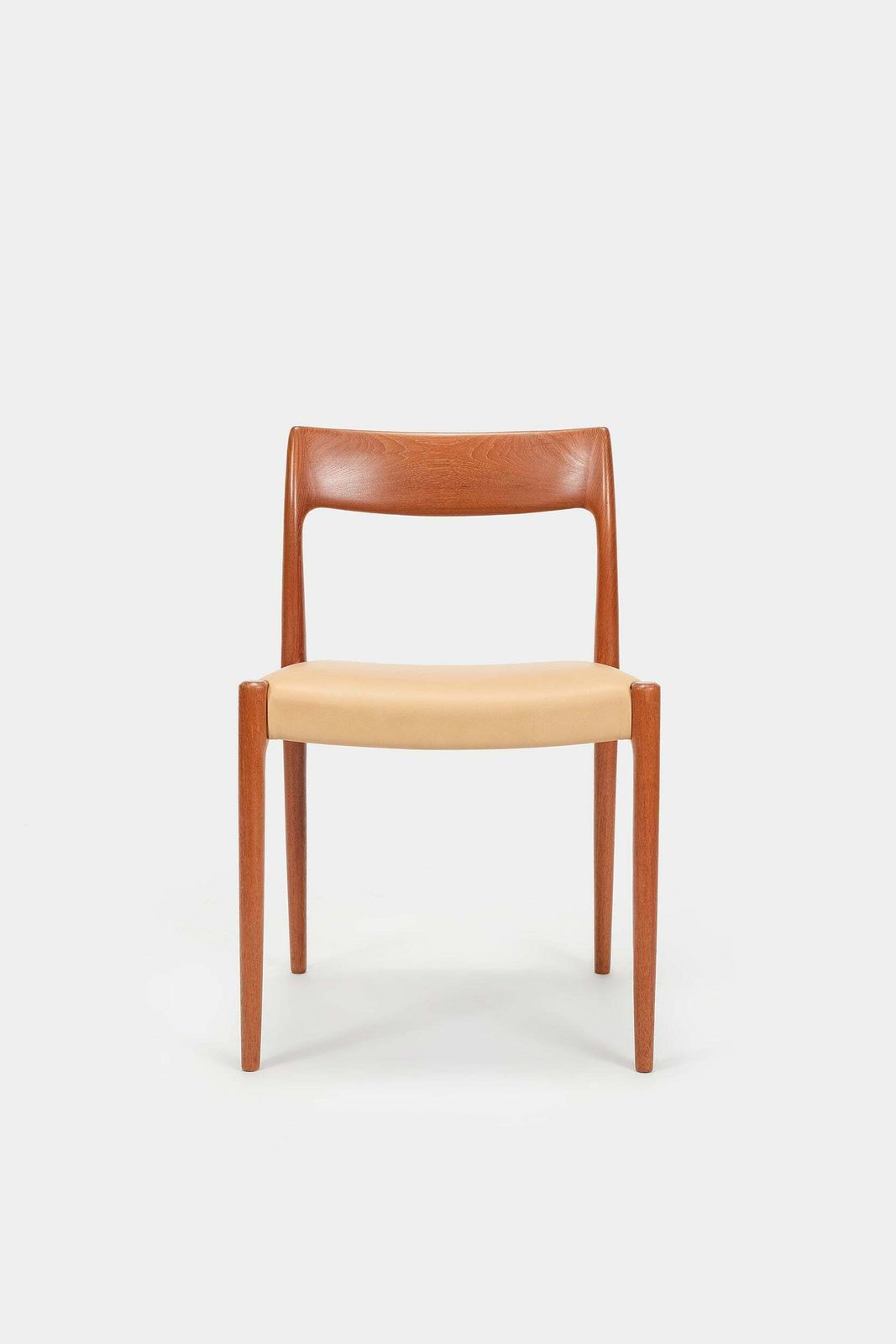 Nils Otto Moeller, 4 Chairs Model 77, Denmark, 60s photo 2433.0