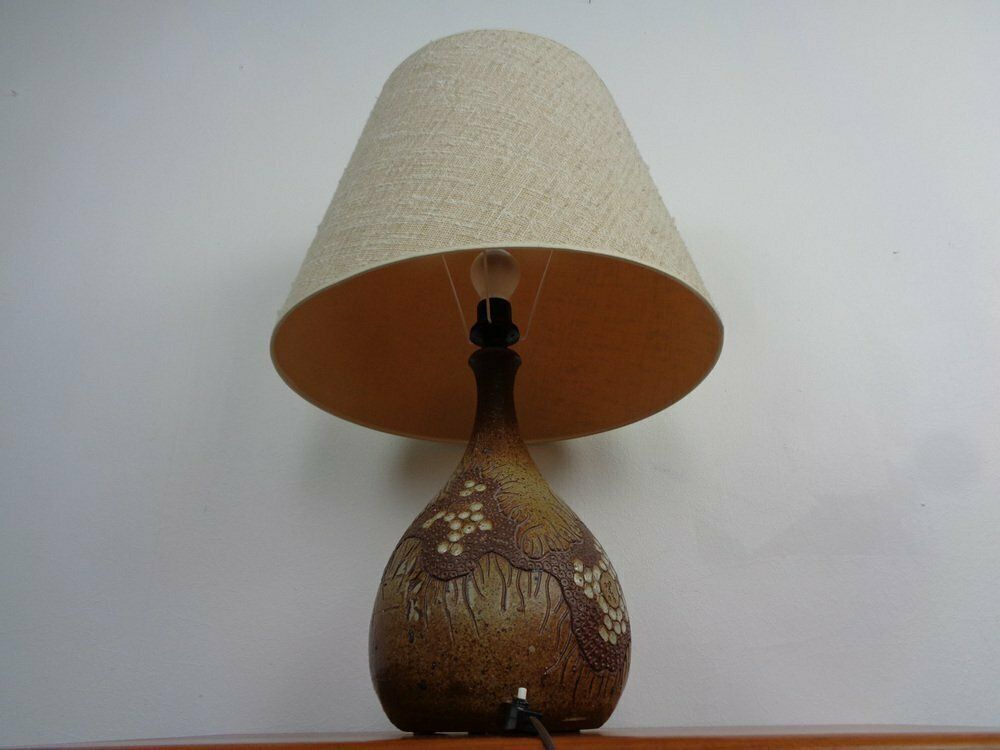 Danish Studio Ceramic Floor Lamp By Mette Løkke Stiil, 1960s photo buy