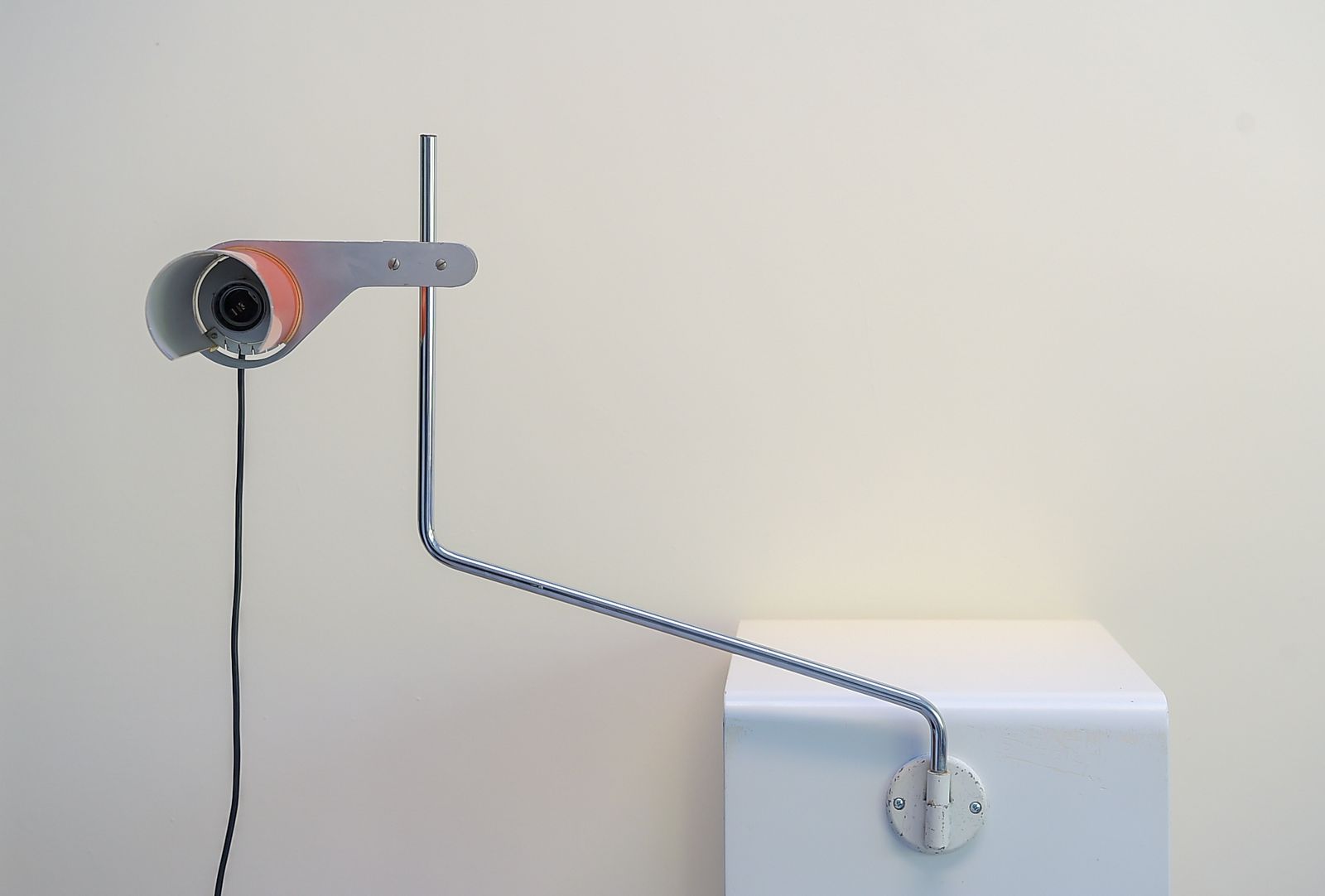 Very Rare Doria / Wilhelm Braun Feldweg ~Wall Light. German 1960 1970 photo furniture