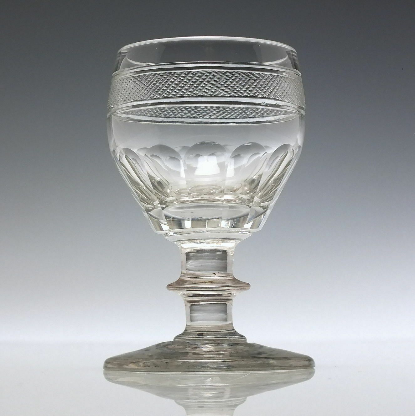 Georgian Regency Anglo Irish Wine Glass C1810 1825 photo furniture