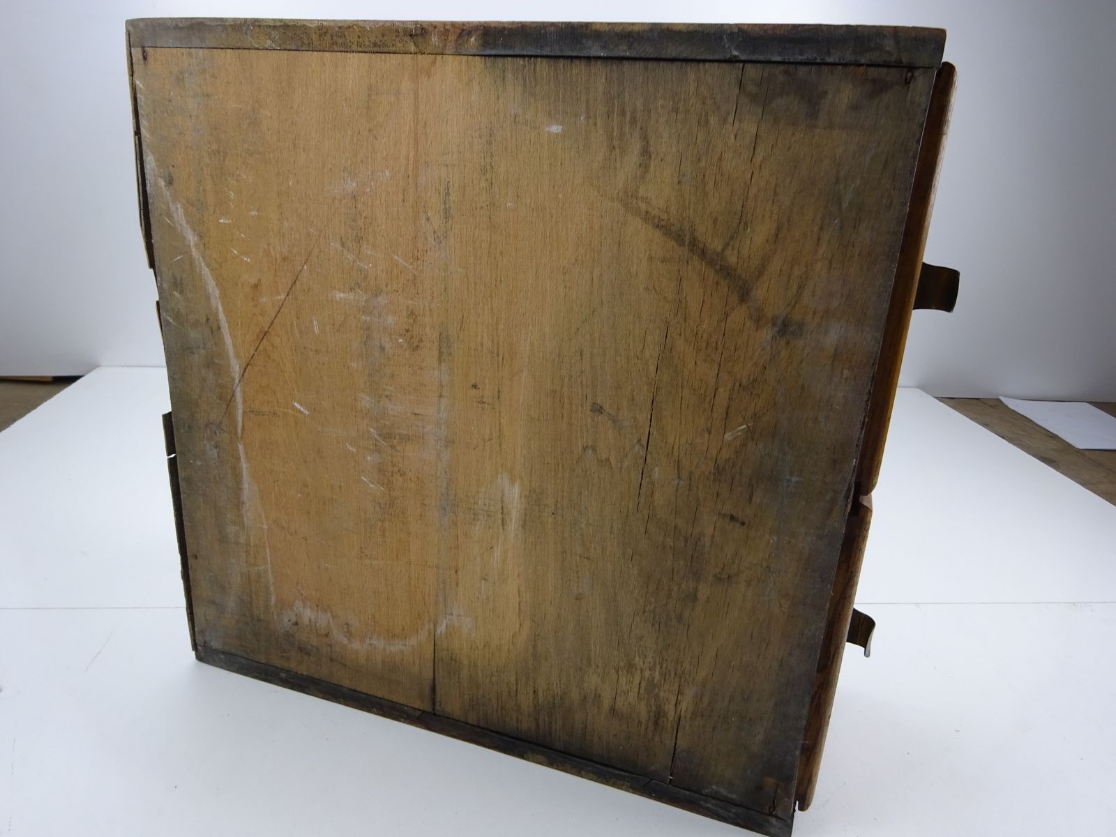 photo furniture Vintage Wooden Index Drawers (For Restoration)