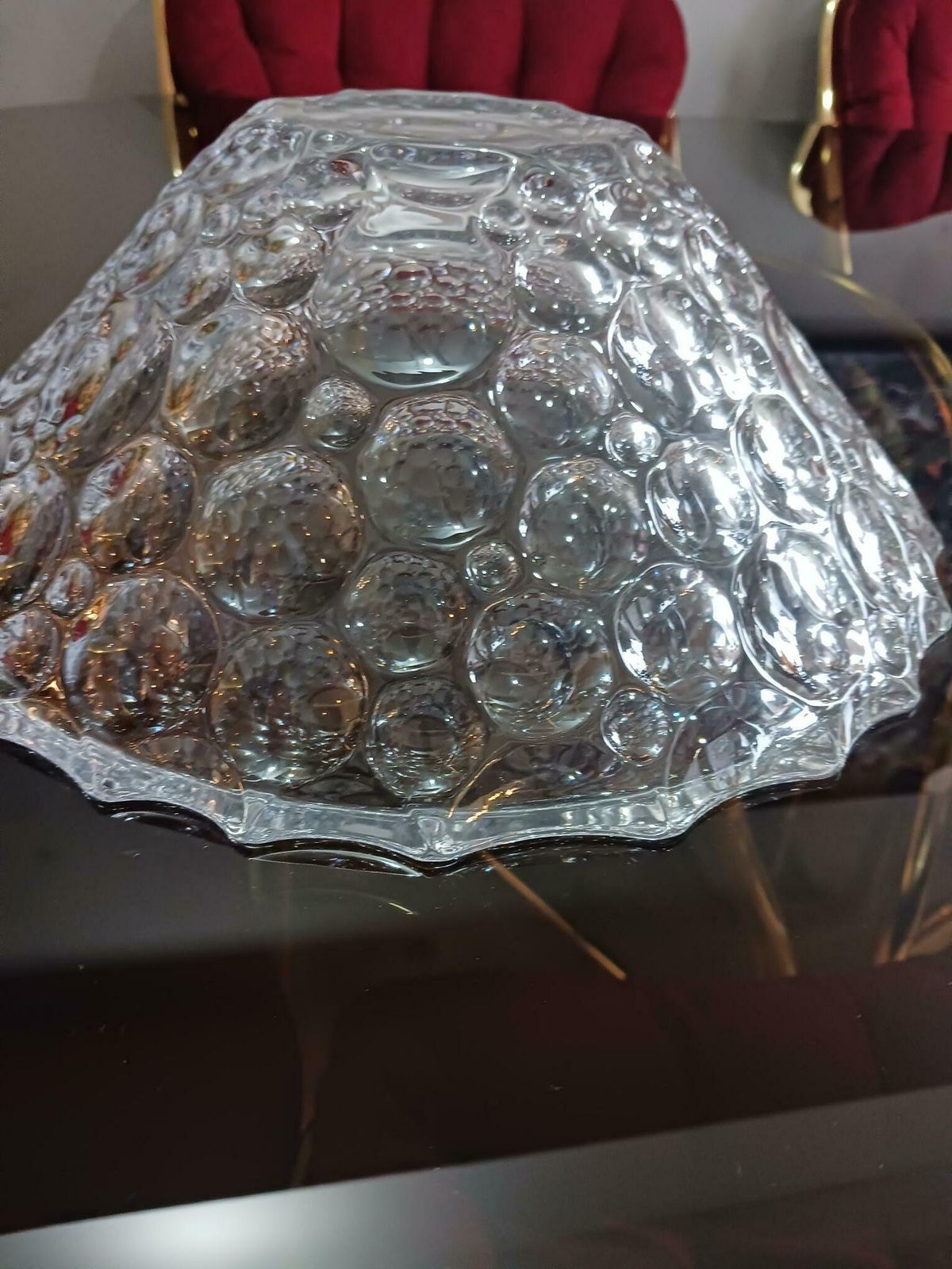 Bohemia Jihlava Lisboa  Czech Crystal Vase photo vinterior