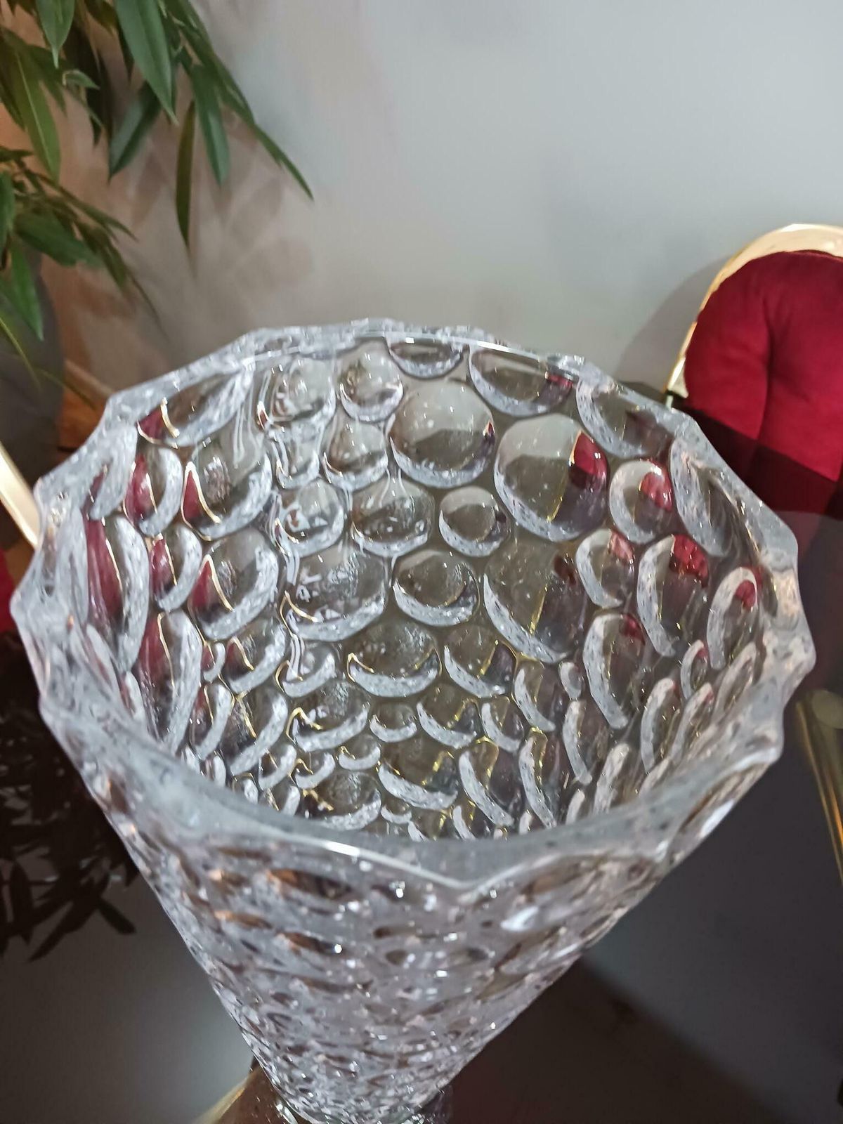 Bohemia Jihlava Lisboa  Czech Crystal Vase
