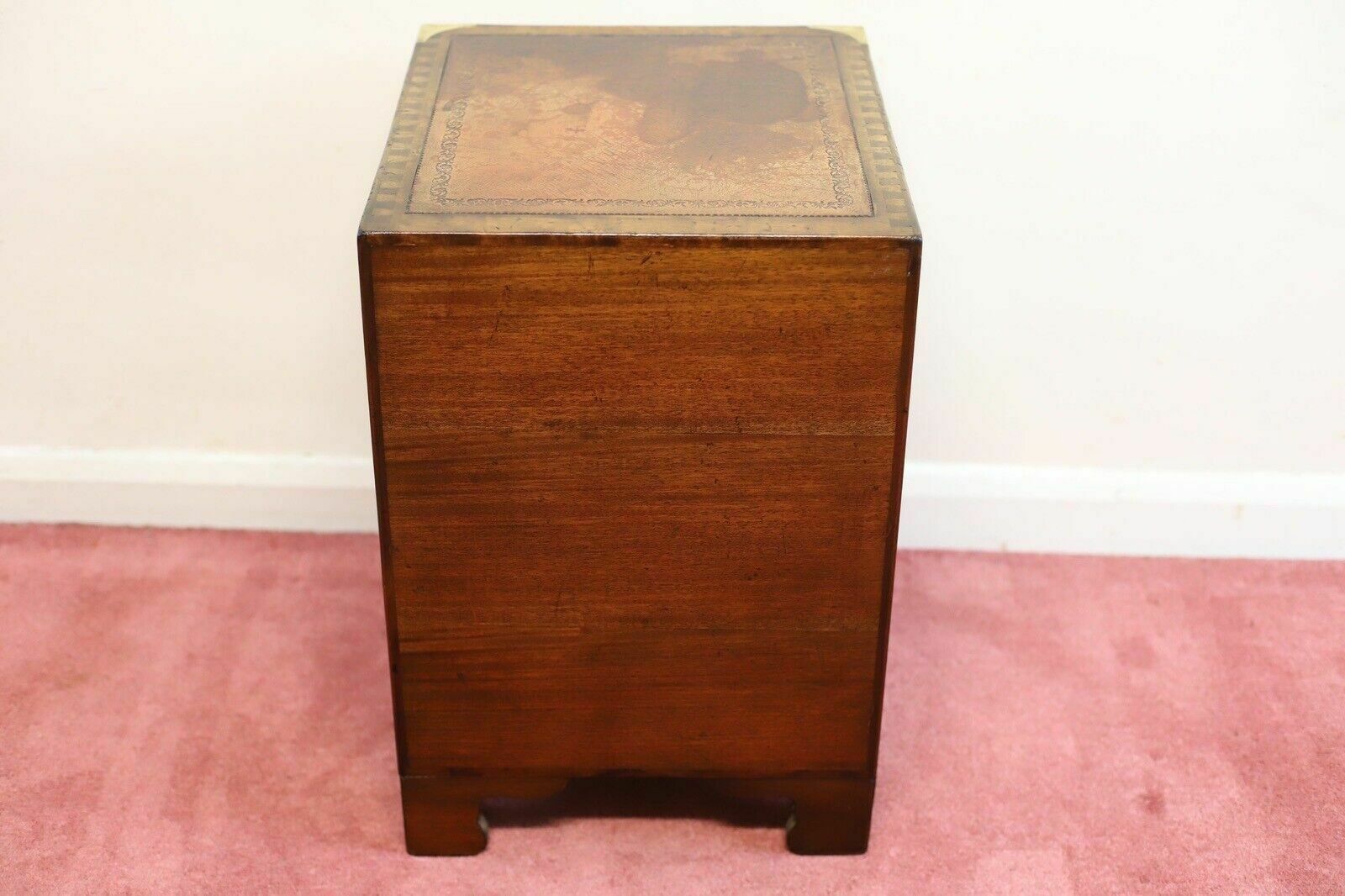 Lovely Harrods London Military Campaign Bedside Table photo buy