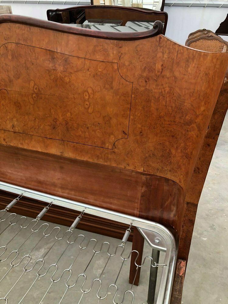 Mid Century Italian Bed Frame, 1940s photo for sale