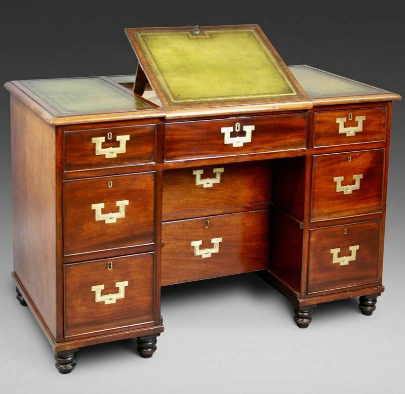 An Unusual Mid 19th Century Military Desk