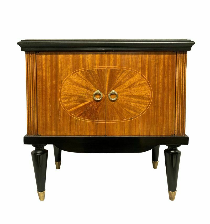 A Pair Of Mid Century Italian Night Stands photo furniture