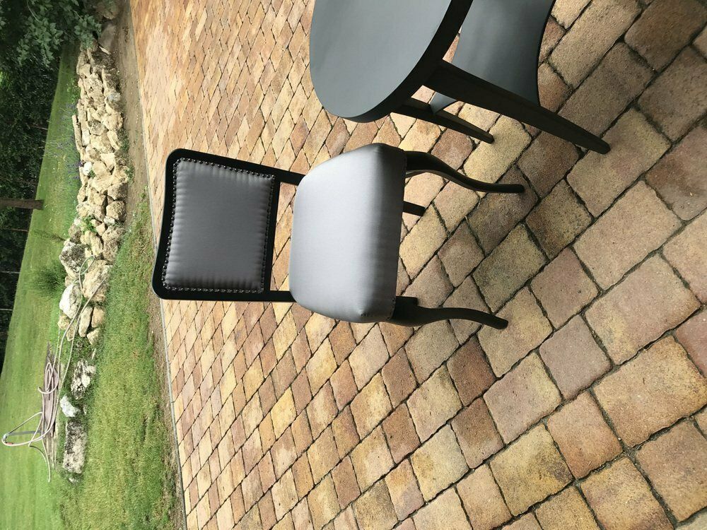 Art Deco Dining Chairs With The Table, 1920s, Set Of 3 photo Furniture