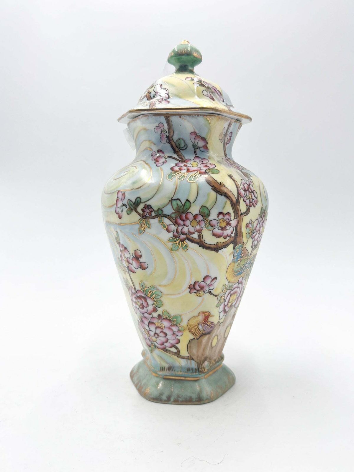 Home Decor Liberty Hand Painted Ceramic Vase By Vera Vitali From 1927 photo