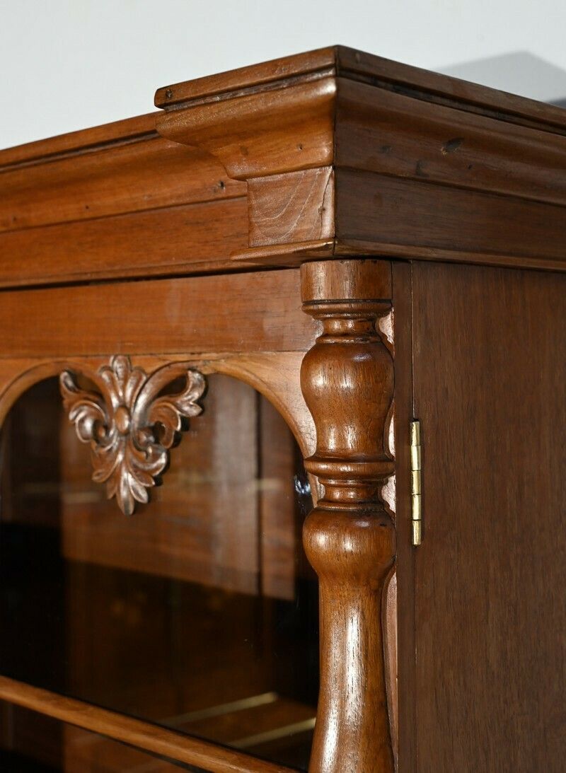 Teak Showcase Commode – Late 19th Century photo vintage