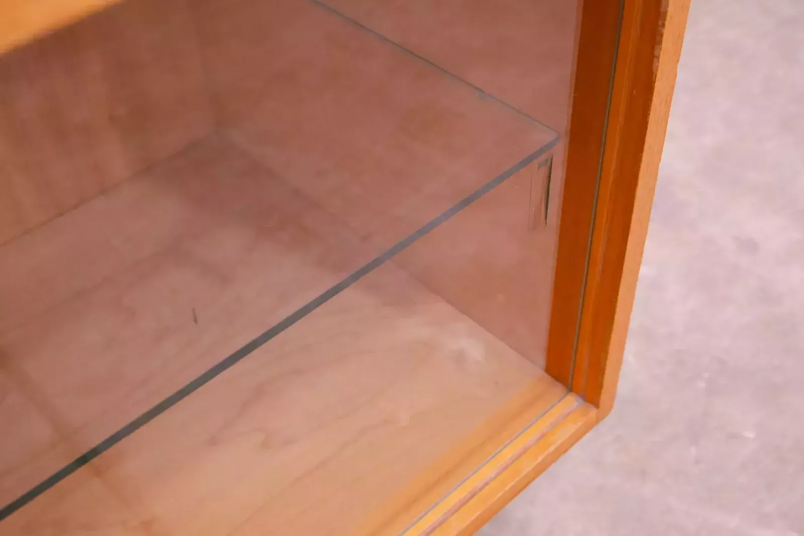 photo for sale Midcentury Glazed Cabinet Bookcase By Mojmír Požár, Czechoslovakia, 1960s