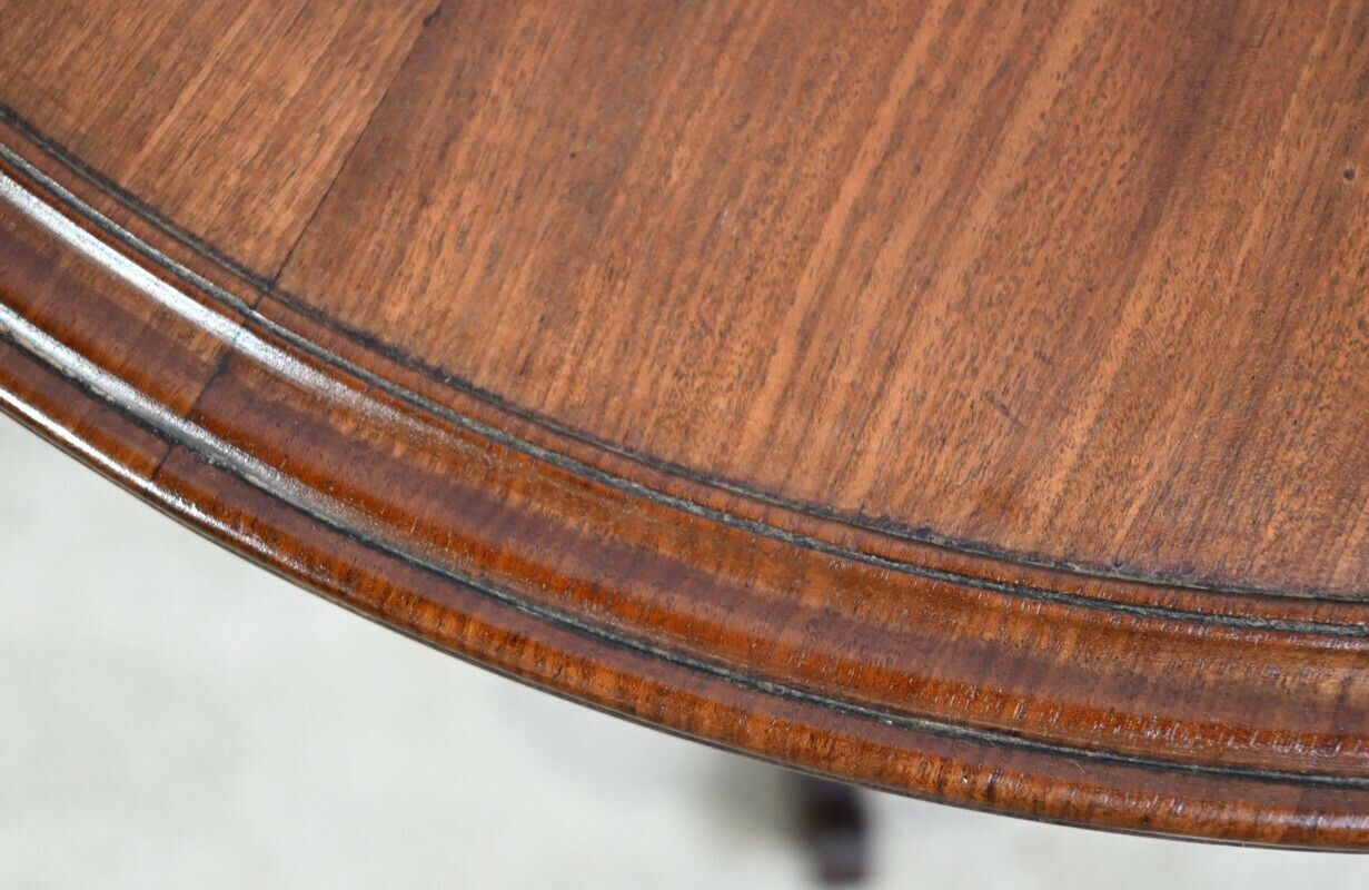Small Cuban Mahogany Pedestal Table, Restoration Period – Early 19th Century photo buy