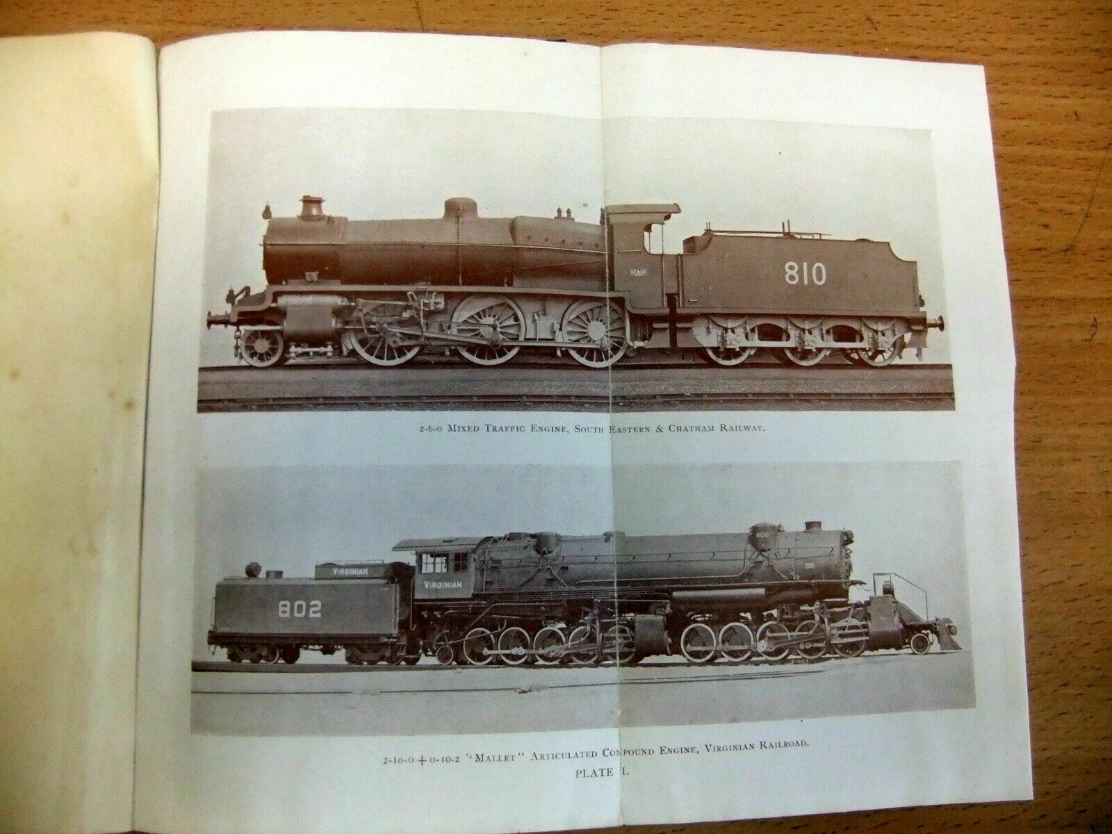 The Locomotive Of Today. 1920 Reprinted From The Locomotive Magazine. photo Home Decor
