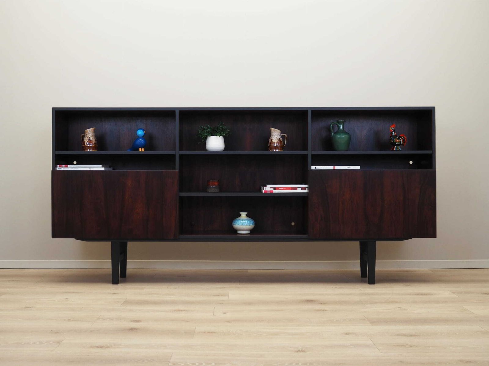 Vintage Bookcase, Danish Design, 1970s, Designer: Ib Kofod Larsen photo furniture